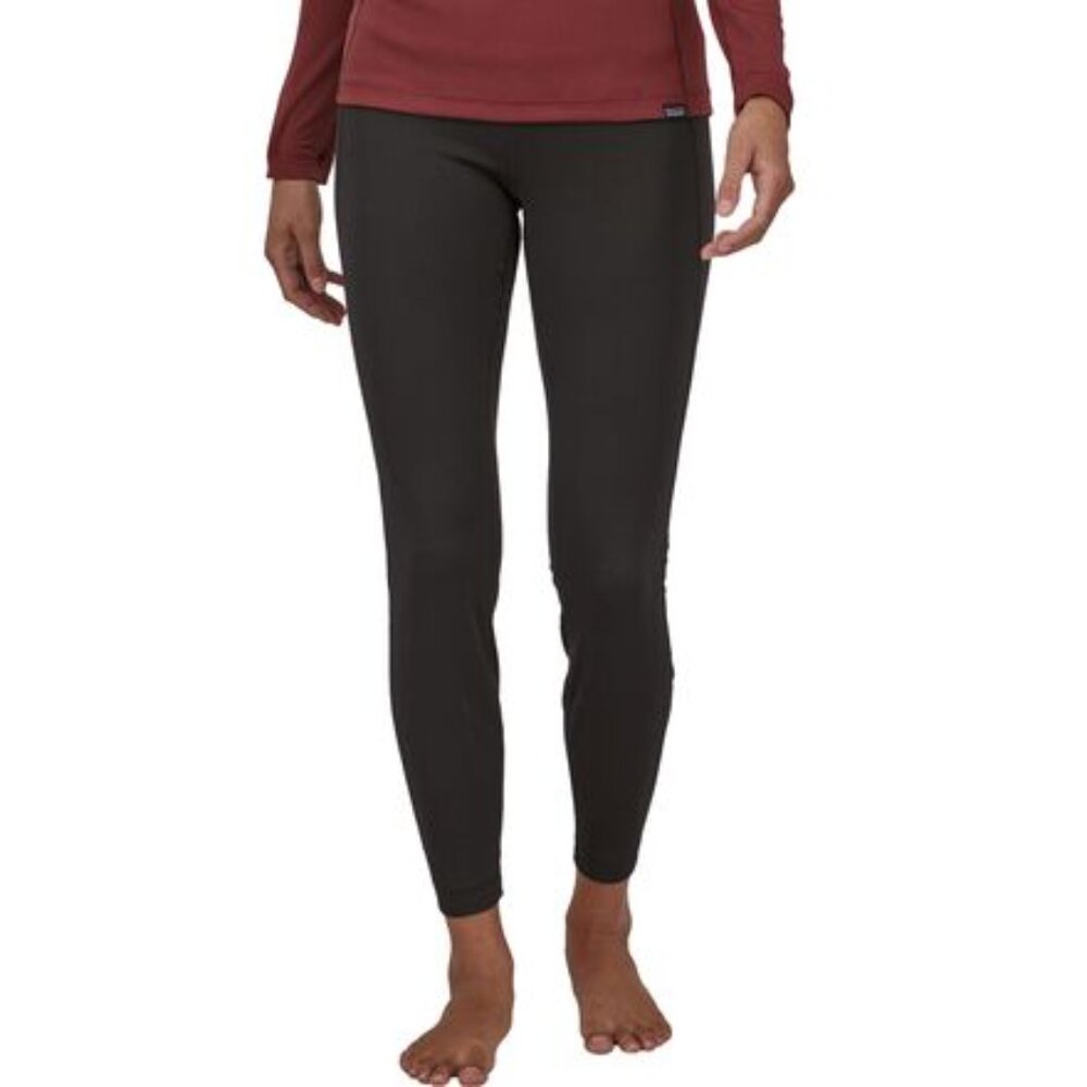 Patagonia Black Capilene Thermal Light Weight Pull-on Legging Pants Medium
